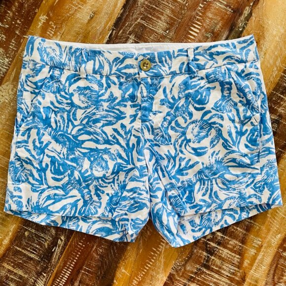 Lilly Pulitzer Pants - resort white On A Roll Callahan Shorts SZ 6  LILLY Pulitzer